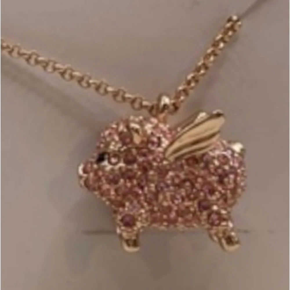 Kate Spade Flying Pig Necklace - Picture 3 of 5